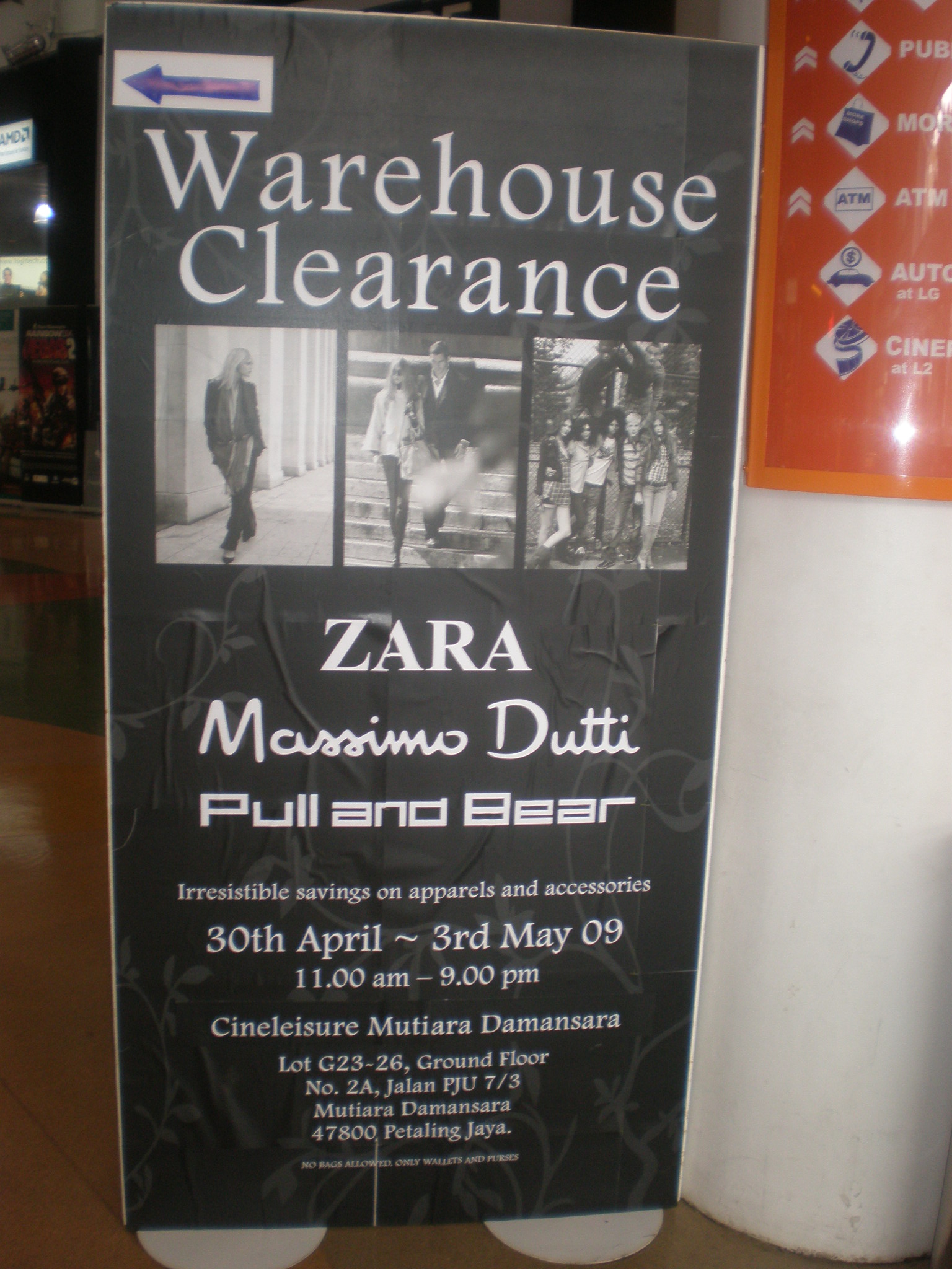 zara warehouse clearance